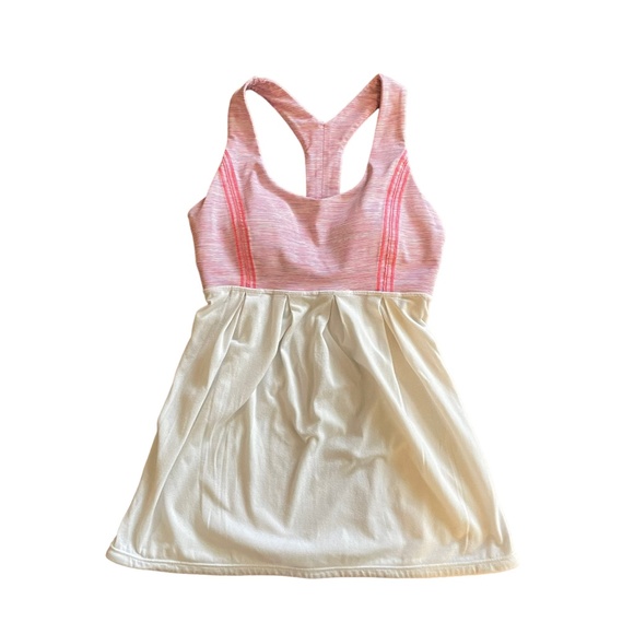 Lululemon Power Dance Tank Yoga Racerback Padded Sport Bra Size 4 - Picture 1 of 5
